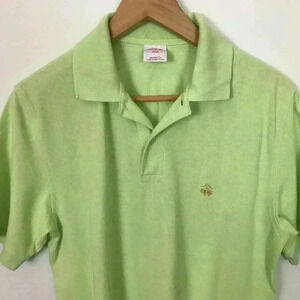 Brooks Brothers Short Sleeve S Green Polo Shirt